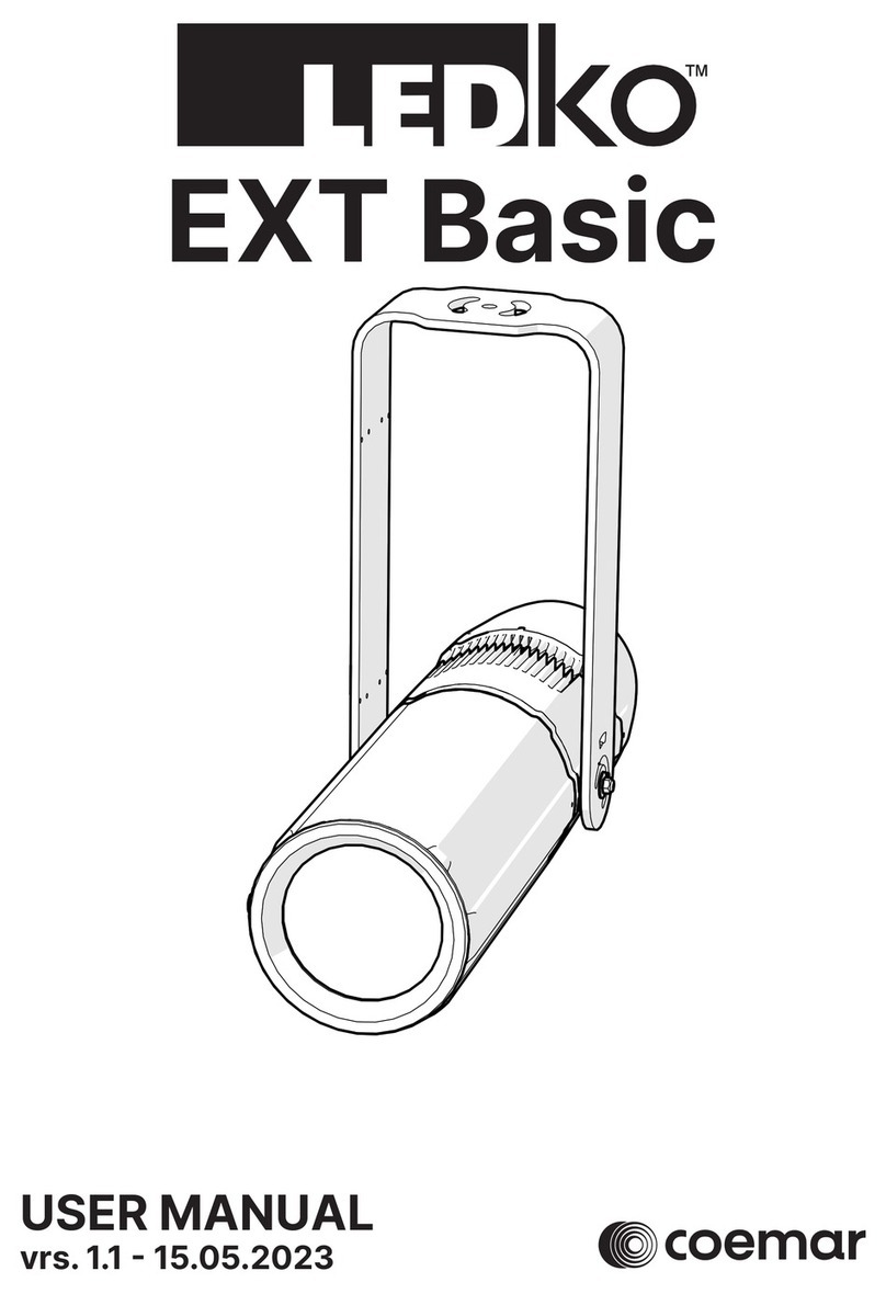 Coemar LEDko EXT Manuel utilisateur
