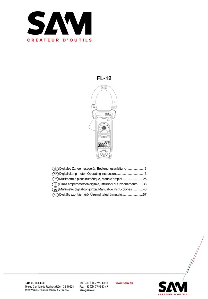Sam FL-12 Manuel utilisateur