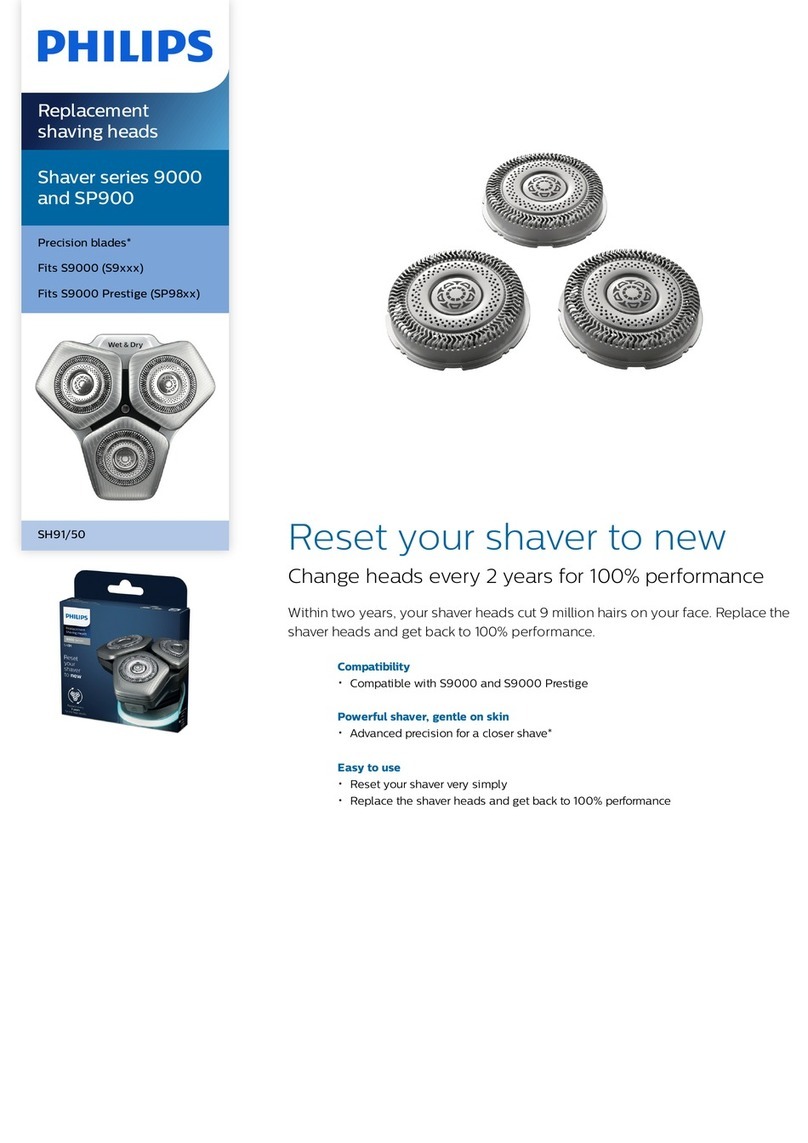 Philips SH91/50 Manuel utilisateur Philips SH91/50 Manuel utilisateur