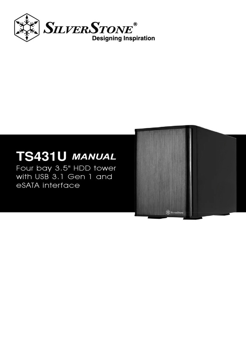 SilverStone TS431U Manuel utilisateur