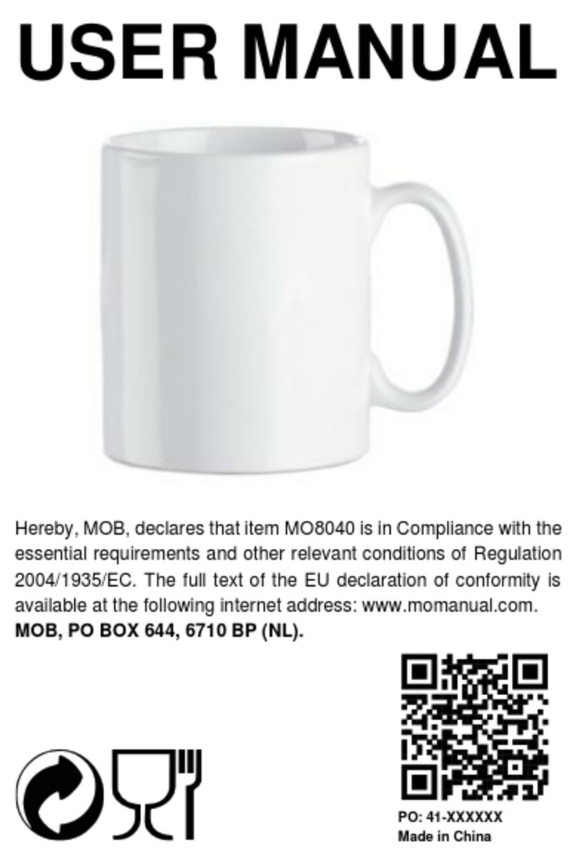 MOB MO8040 Manuel utilisateur MOB MO8040 Manuel utilisateur