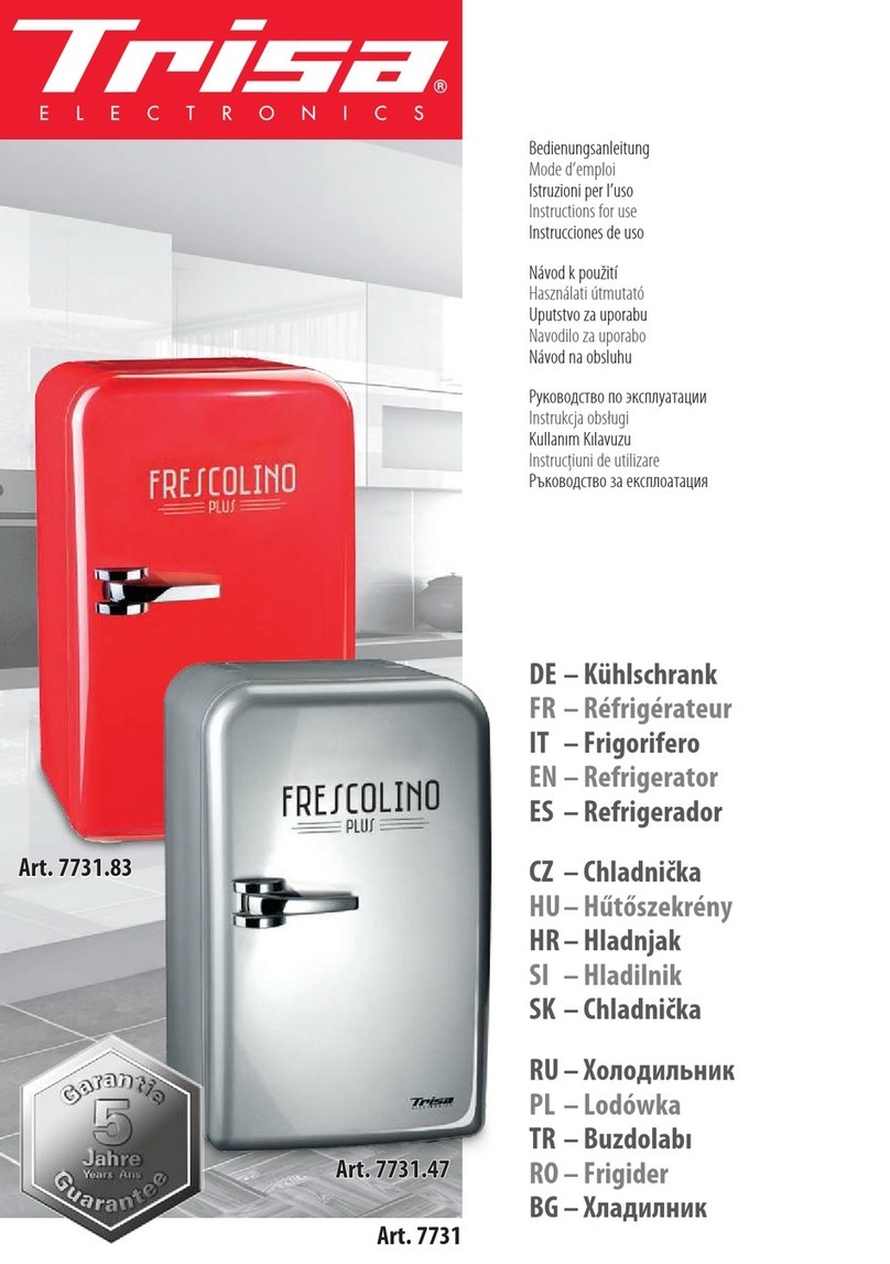 Trisa electronics 7731.83 Manuel utilisateur