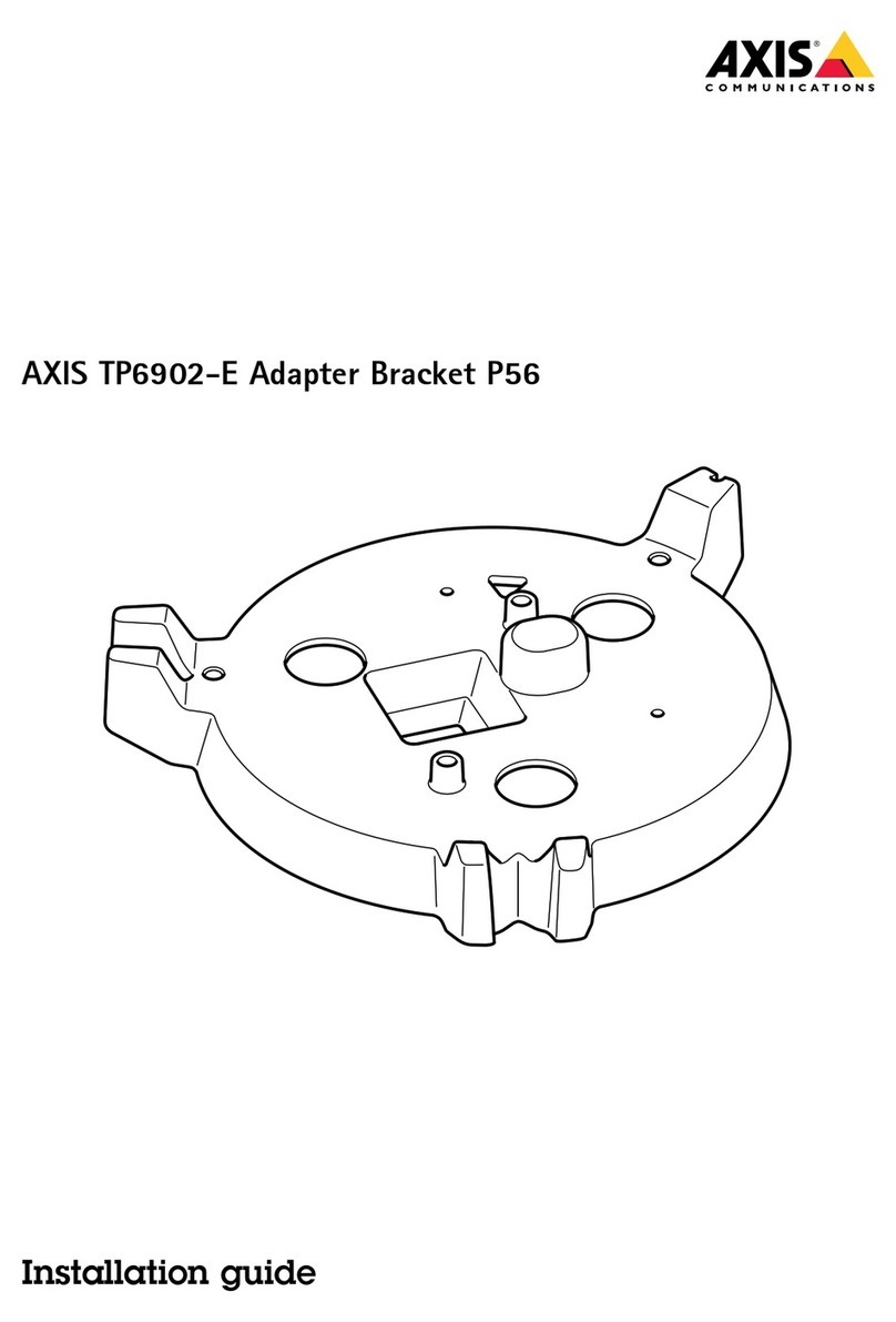 Axis TP6902-E Manuel utilisateur Axis TP6902-E Manuel utilisateur