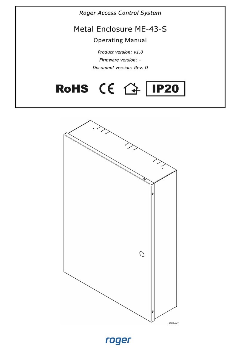 Roger ME-43-S Manuel utilisateur