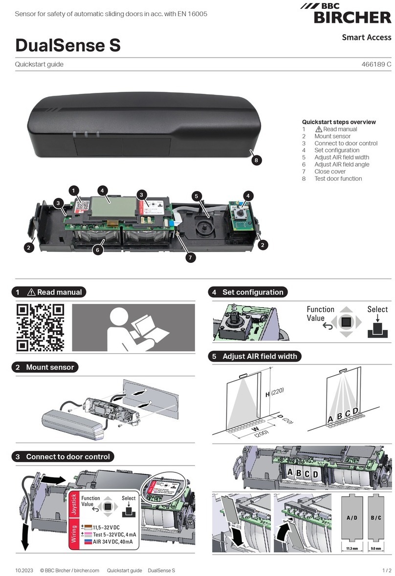 BBC Bircher DualSense S Manuel utilisateur