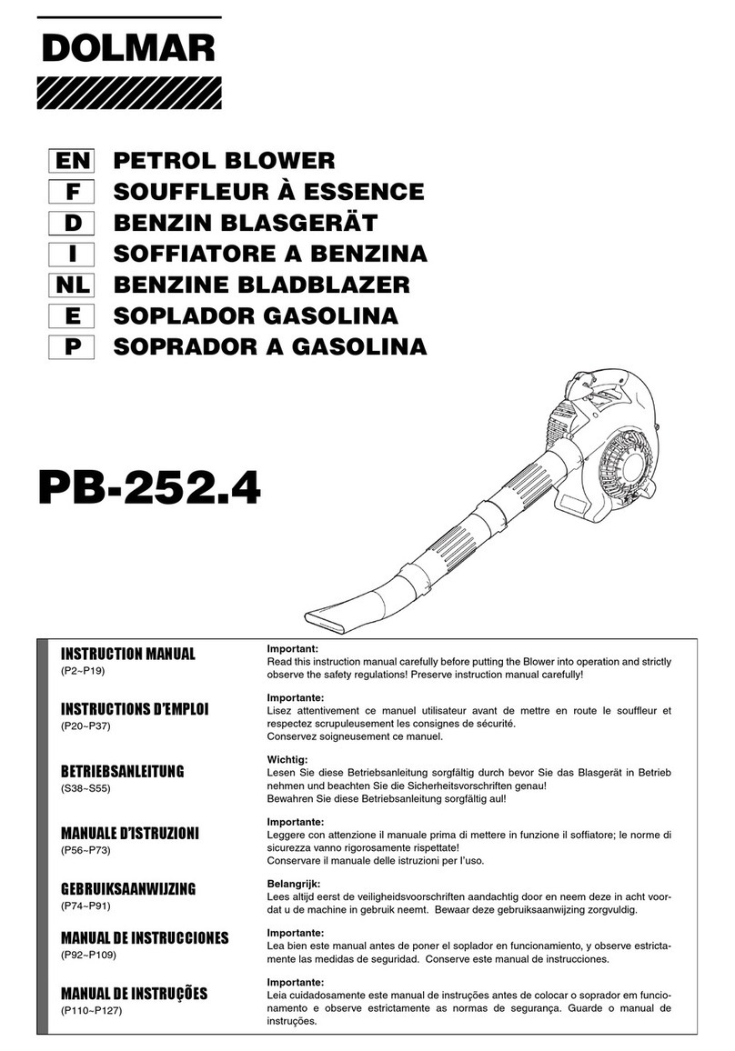 Dolmar PB-252.4 Manuel utilisateur