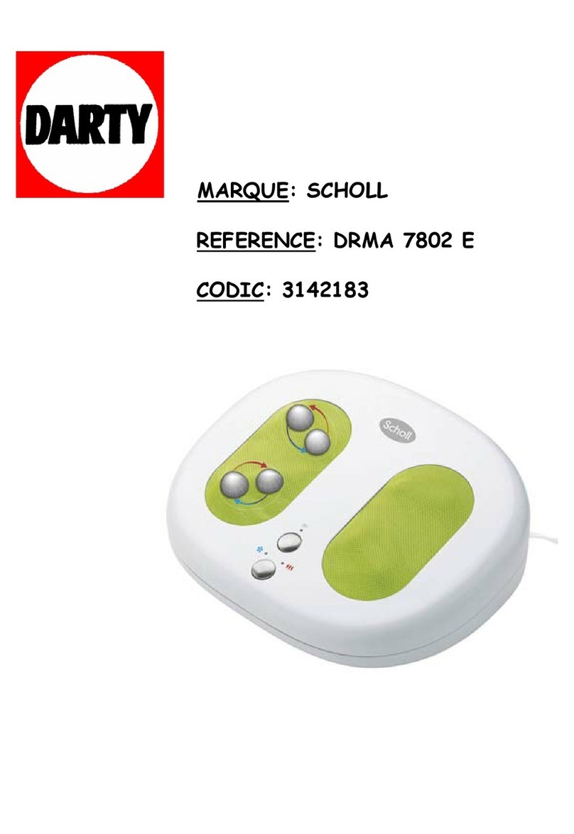 Scholl DR7802E Manuel utilisateur