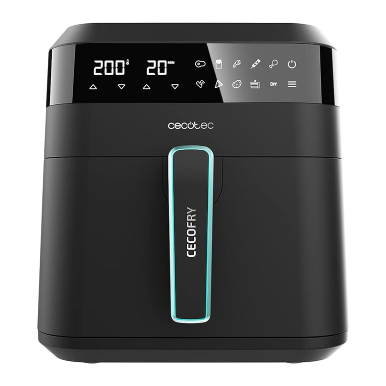 cecotec CECOFRY EXPERIENCE 6000 Manuel utilisateur