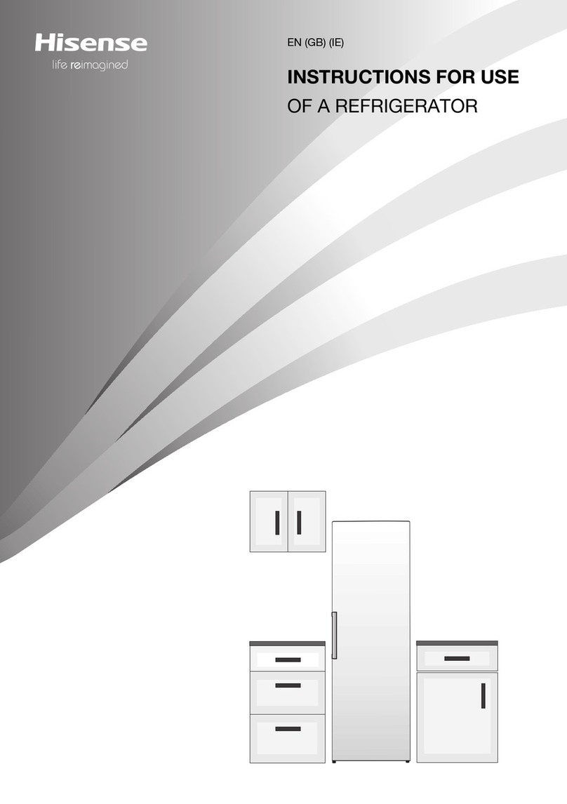 Hisense RL528D4ECE Manuel utilisateur