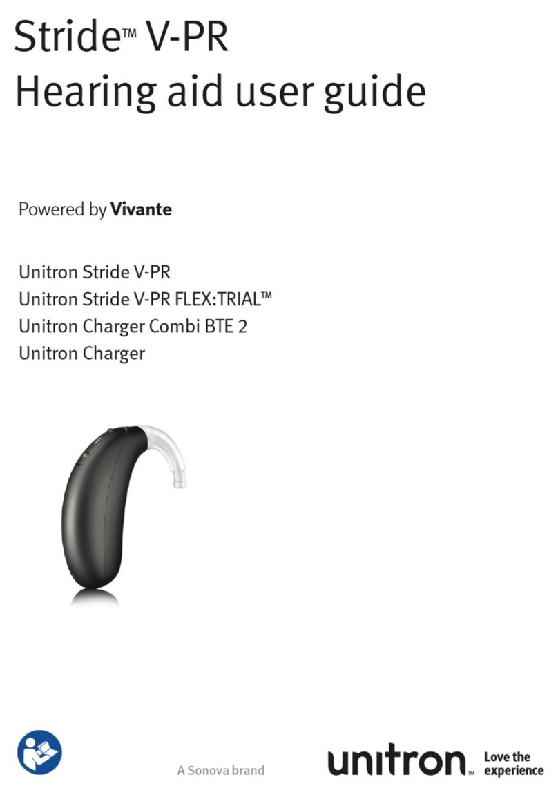 Unitron Stride V-PR Manuel utilisateur