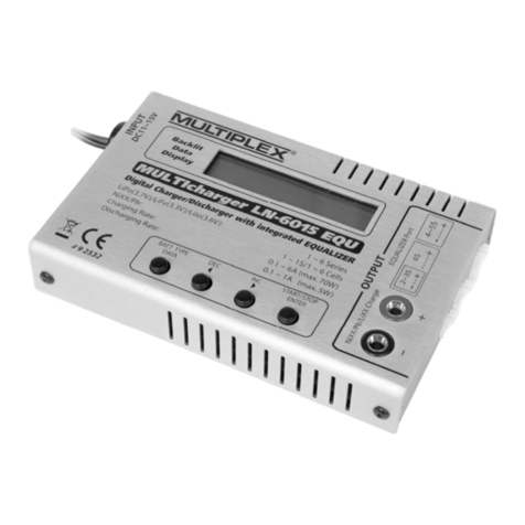 Multiplex MULTIcharger LN-6015 EQU Manuel utilisateur