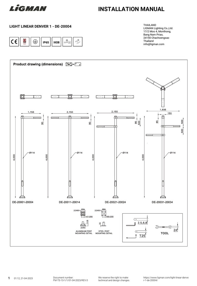 LIGMAN DE-20004 Manuel utilisateur