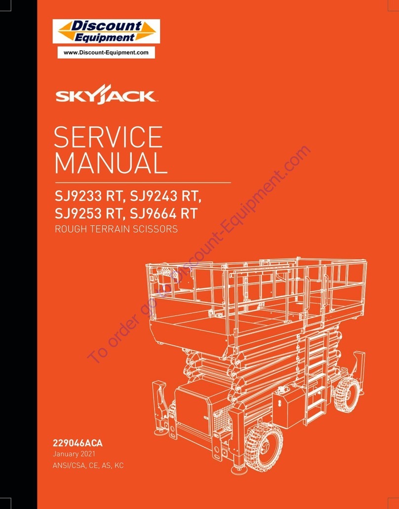 Skyjack SJ9233 RT Manuel utilisateur