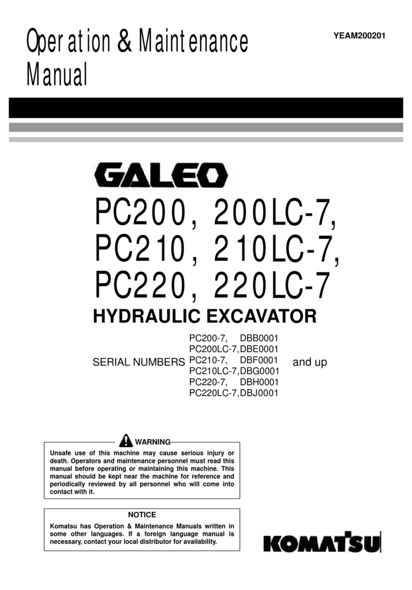 Komatsu DBB0001 Manuel