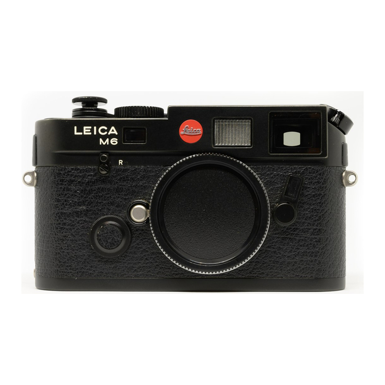Leica M6 Manuel utilisateur