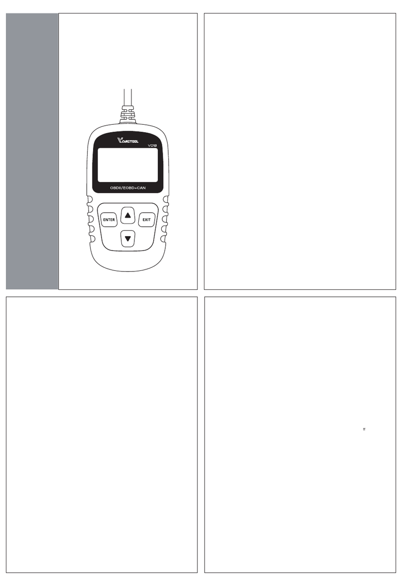 OBD VD10 Manuel utilisateur