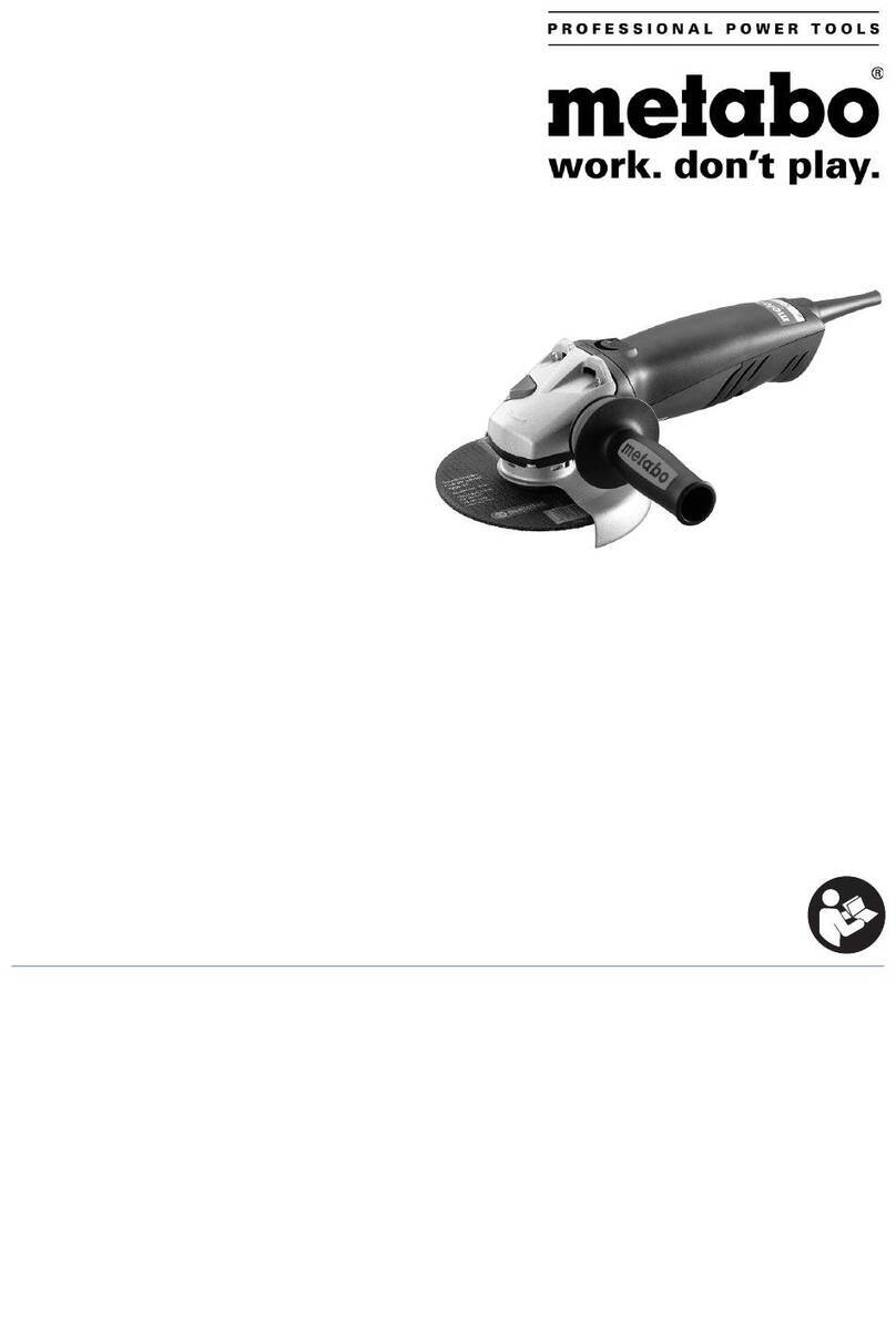 Metabo WA 1000 Quick Manuel utilisateur