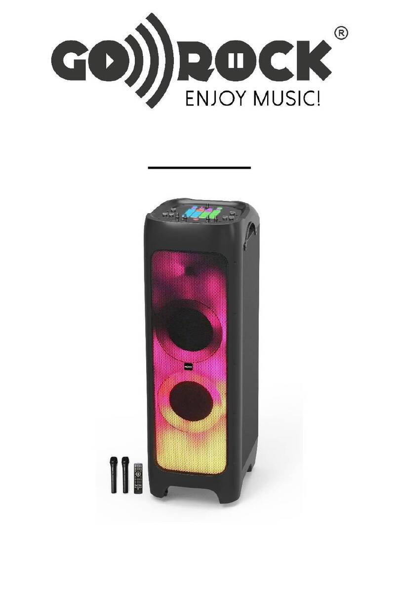 Go-Rock GR-717 Manuel utilisateur