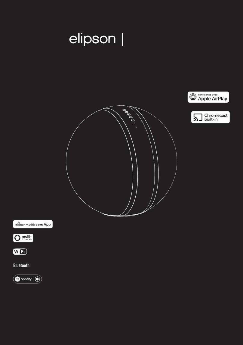 Elipson W35 Xi Manuel utilisateur