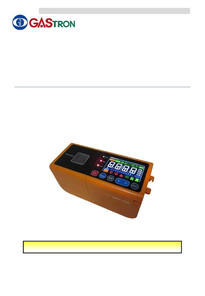 GASTRON GPD-100 Manuel utilisateur GASTRON GPD-100 Manuel utilisateur