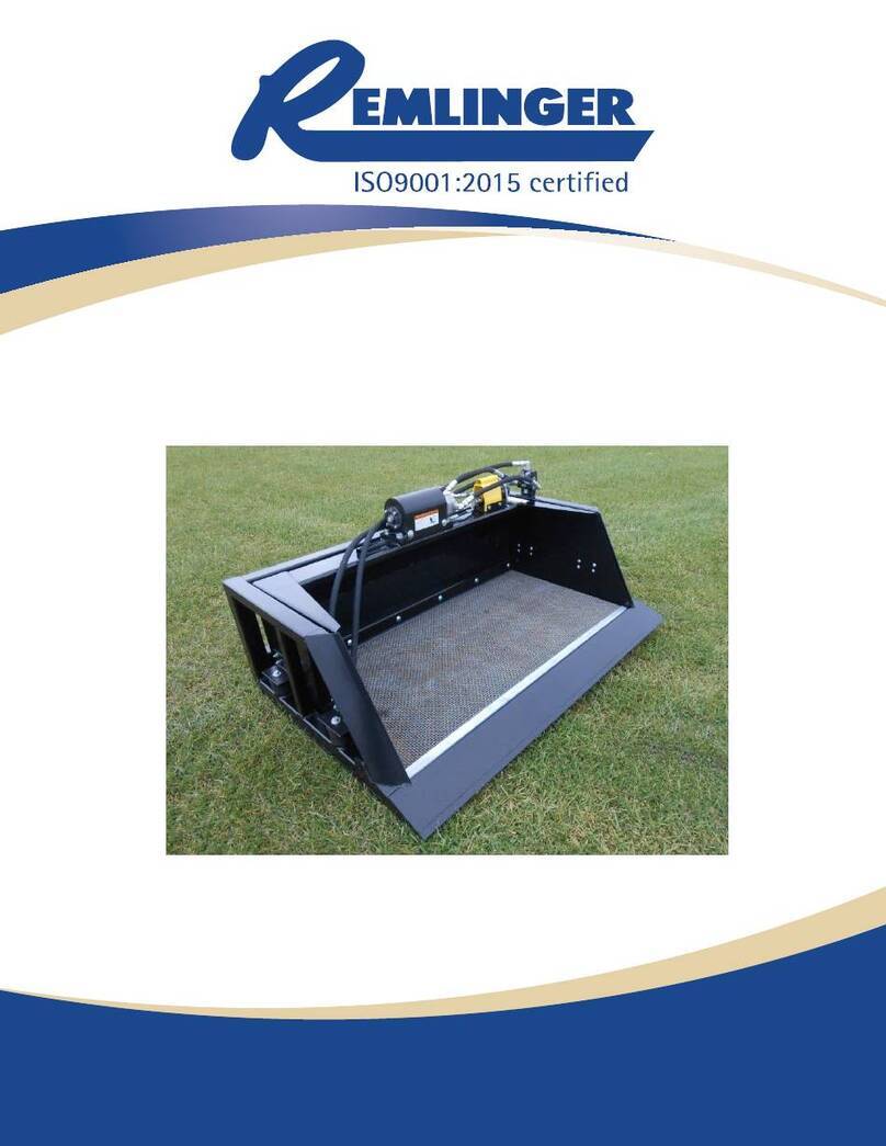 Remlinger 700 Series Manuel utilisateur