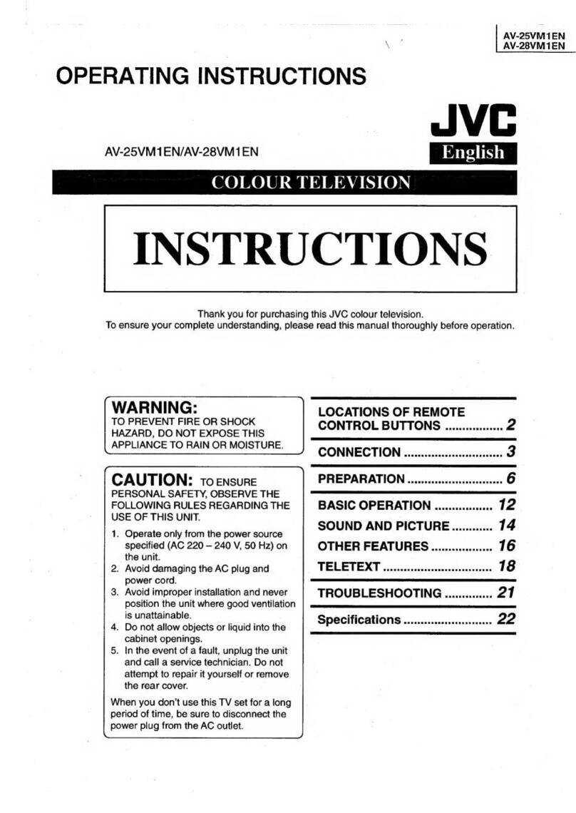 JVC AV-25VM1EN Manuel utilisateur
