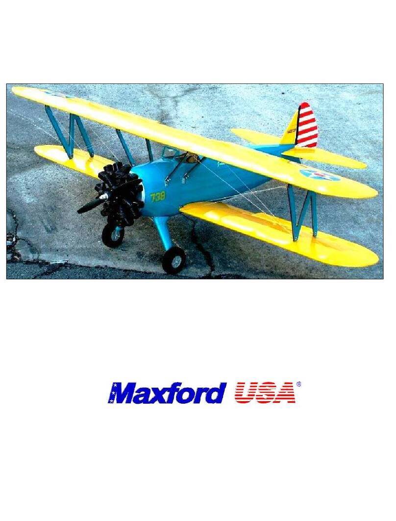 Maxford USA STEARMAN PT-17 Manuel utilisateur