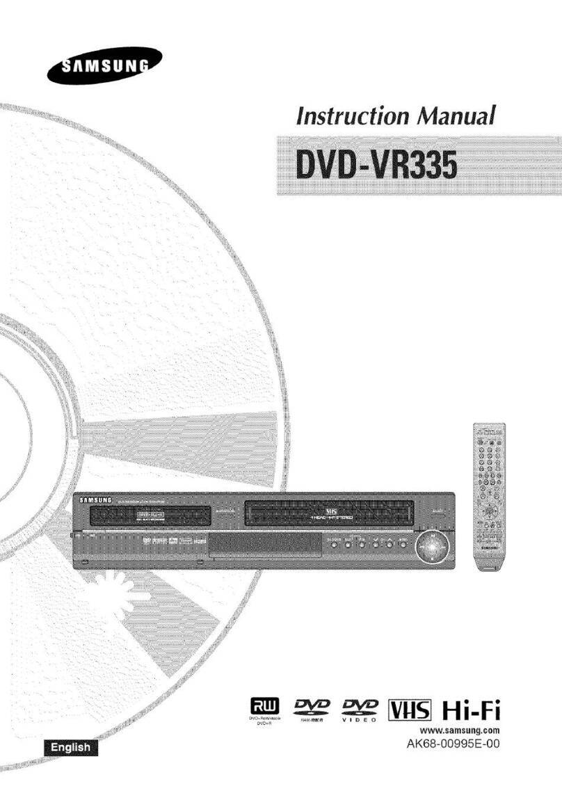 Samsung DVD-VR335 Manuel utilisateur