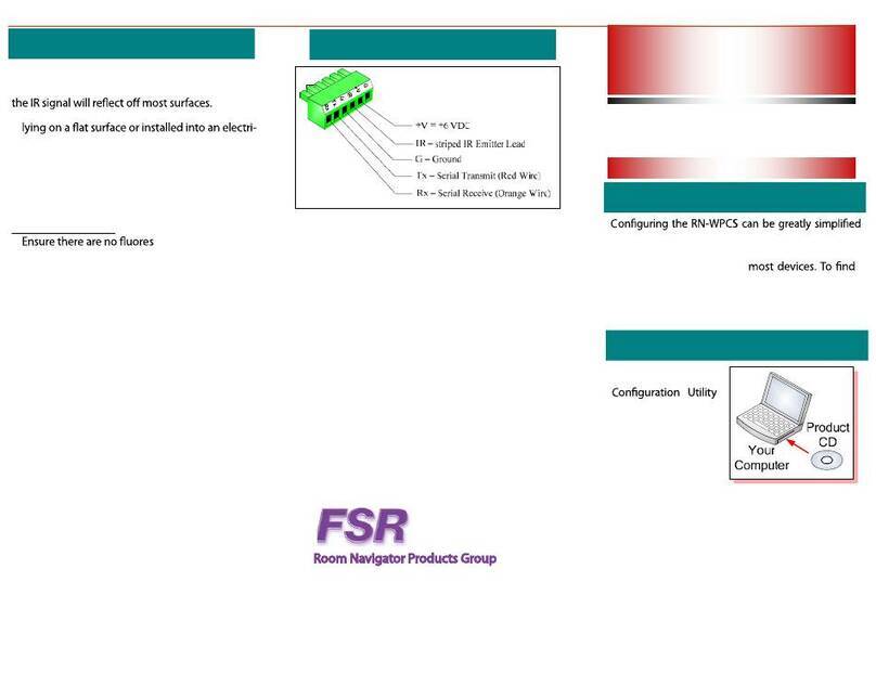 FSR RN-WPCS Manuel utilisateur