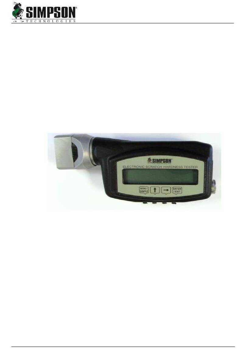 Simpson 42145 Manuel utilisateur