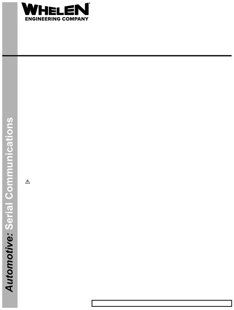 Whelen Engineering Company Core-C CCP9 Manuel utilisateur