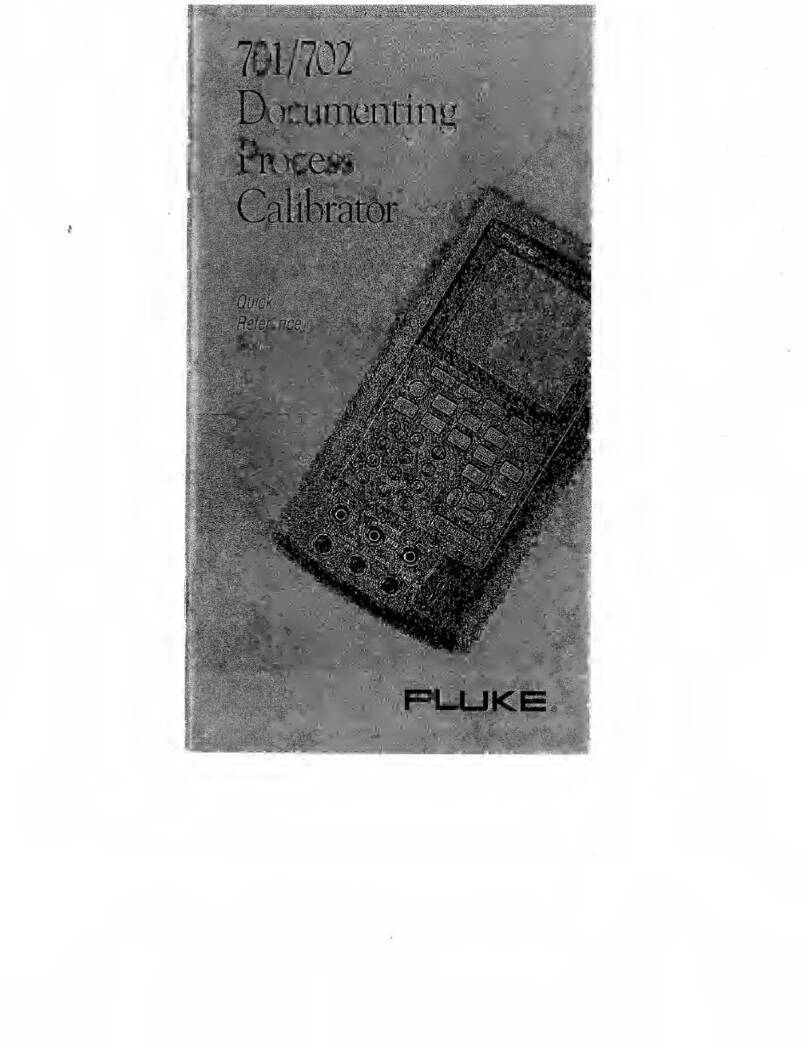 Fluke 701 Manuel utilisateur Fluke 701 Manuel utilisateur