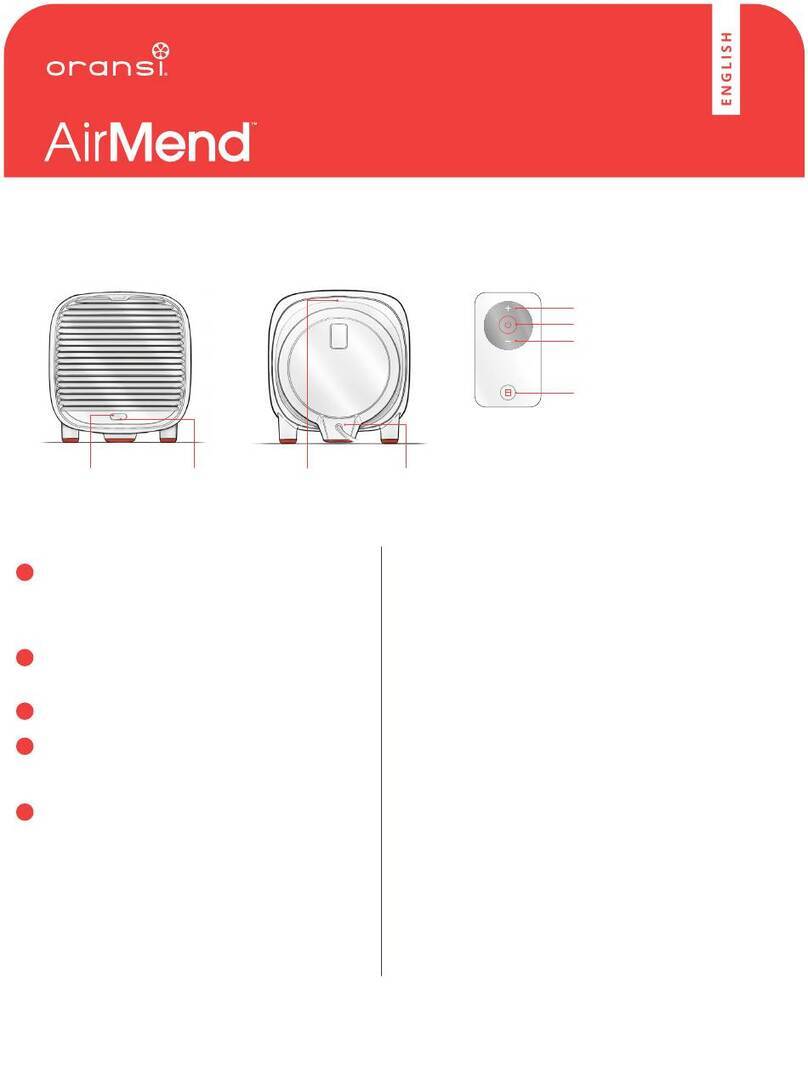 Oransi AirMend Manuel utilisateur