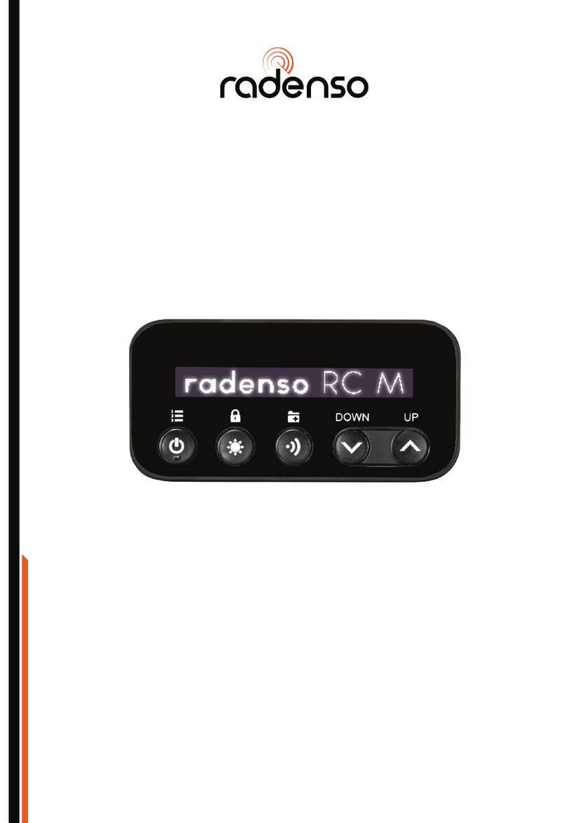 Radenso RC M Manuel utilisateur