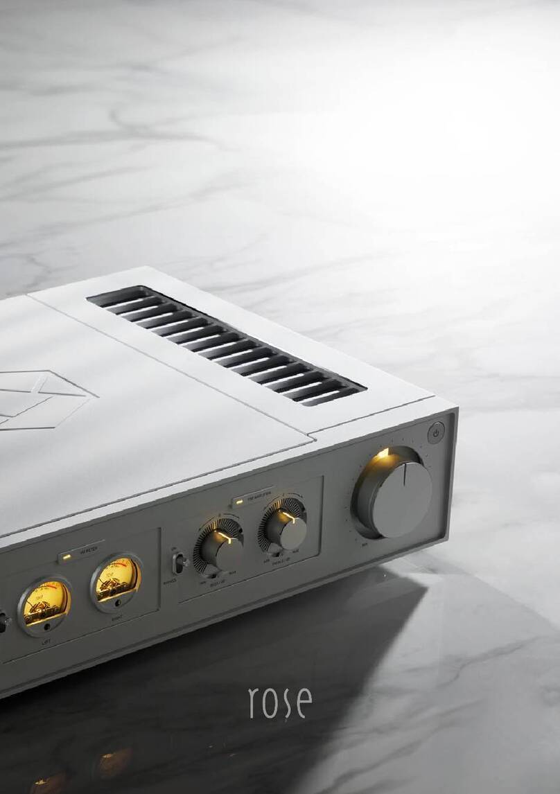 Rose electronics RA280 Manuel utilisateur