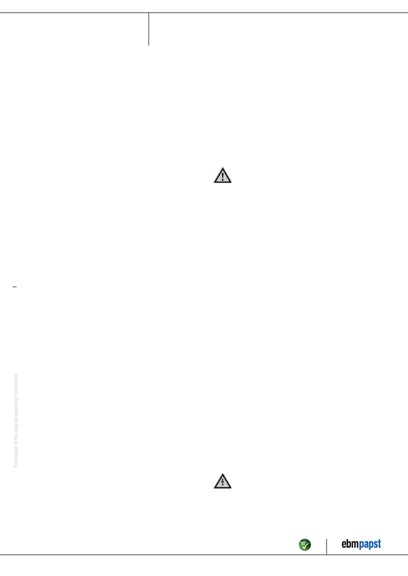 Ebmpapst S4E450-AP01-11 Manuel utilisateur