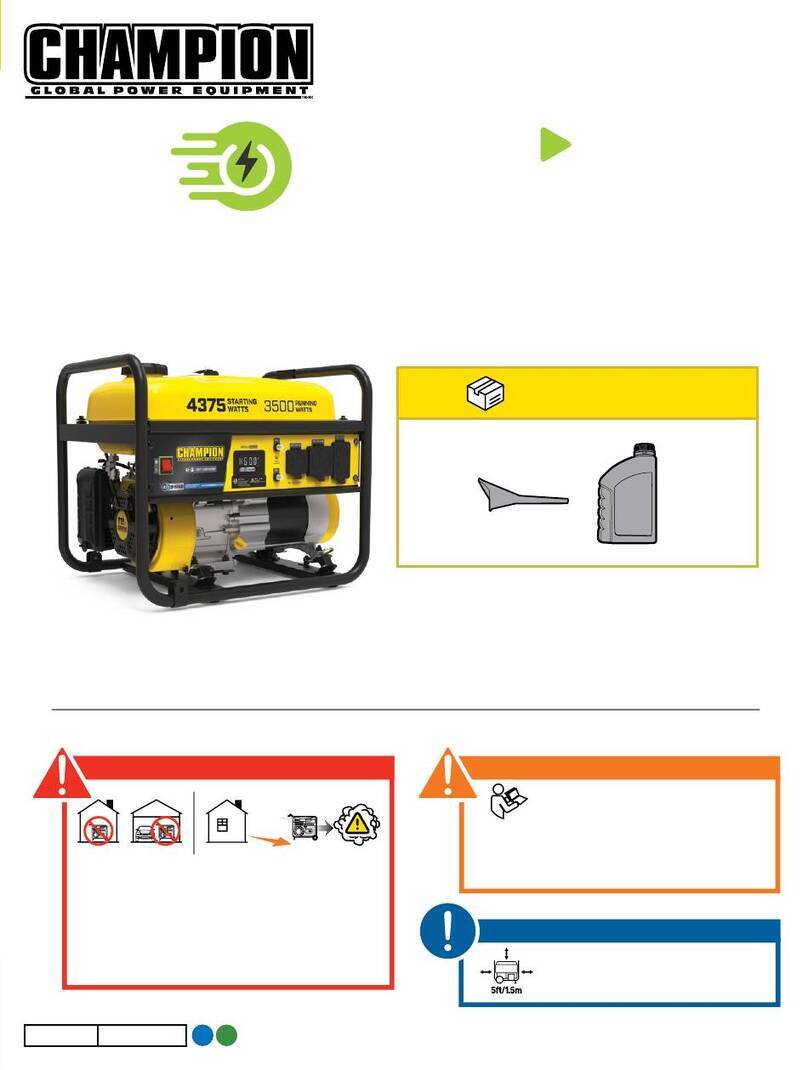 Champion 201286 Manuel utilisateur