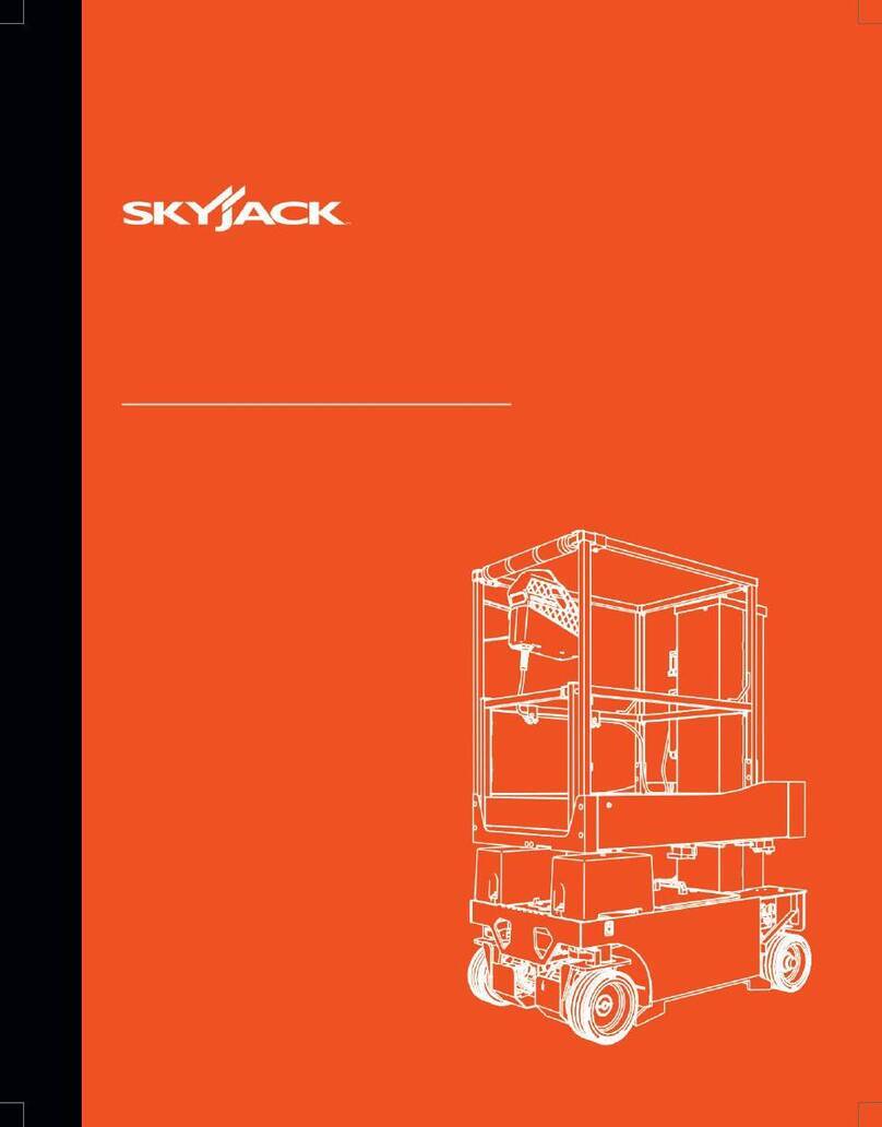 Skyjack SJ12 E Manuel utilisateur