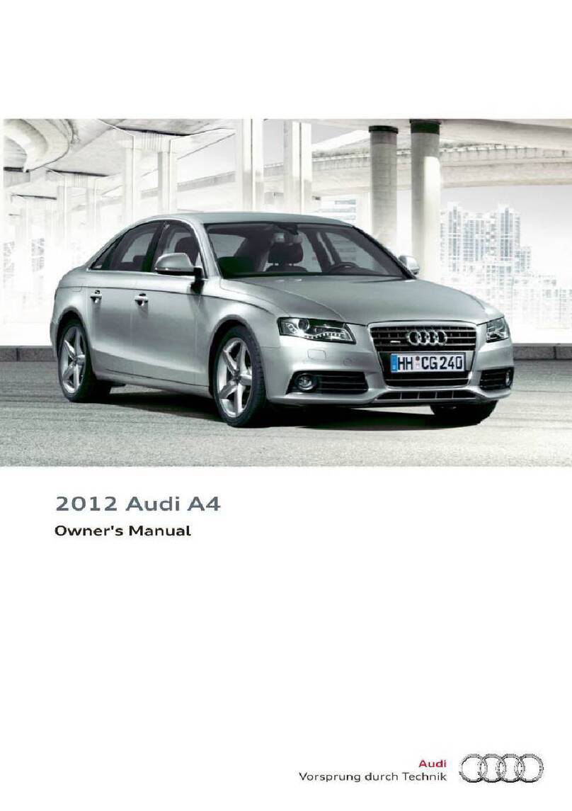 Audi A4 2012 Manuel utilisateur