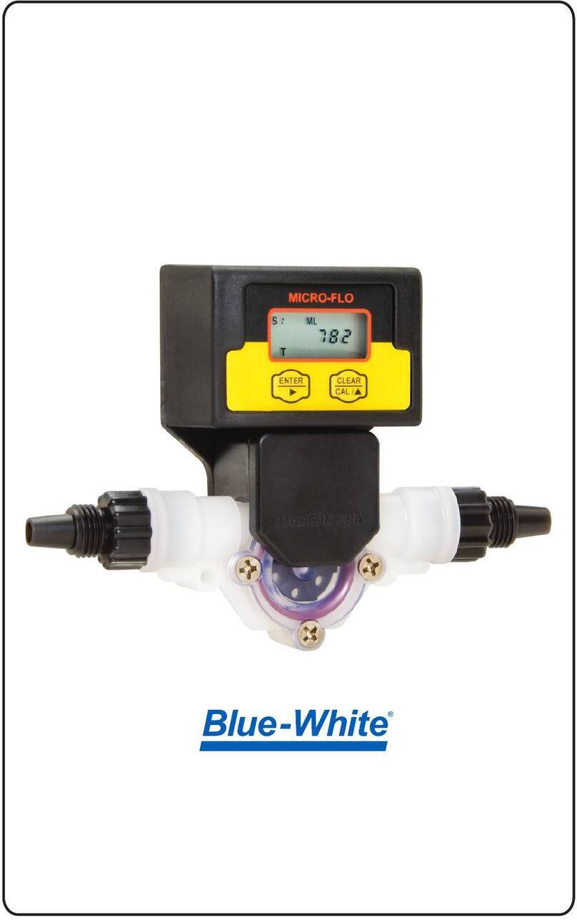 Blue-White MICRO-FLO Manuel utilisateur Blue-White MICRO-FLO Manuel utilisateur