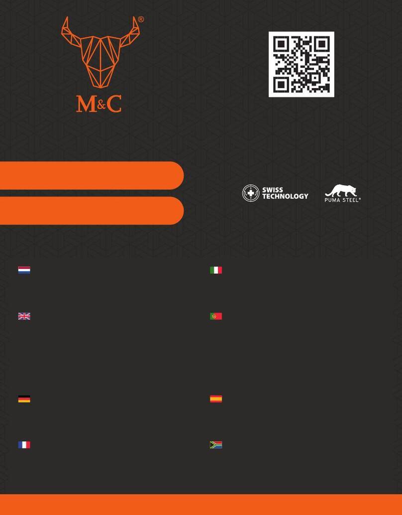 M&C Padlock Manuel utilisateur