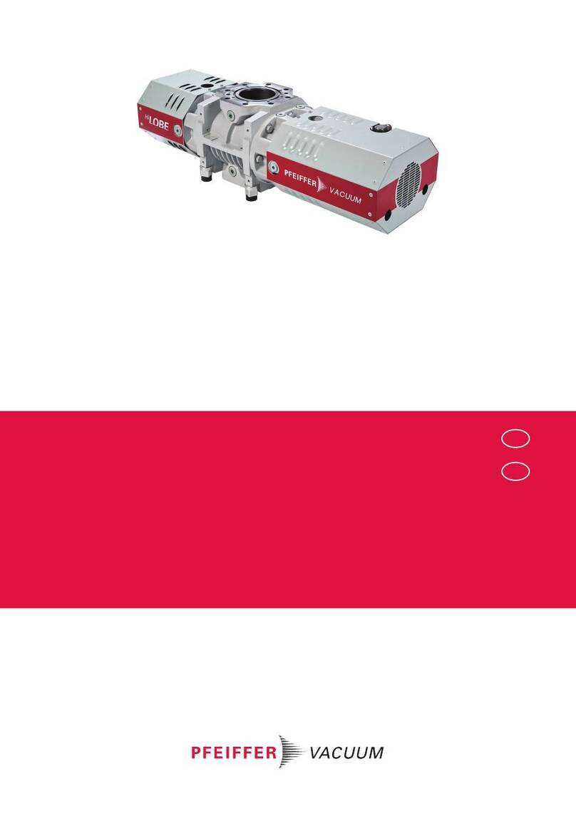 Pfeiffer Vacuum HILOBE 1004 Manuel utilisateur