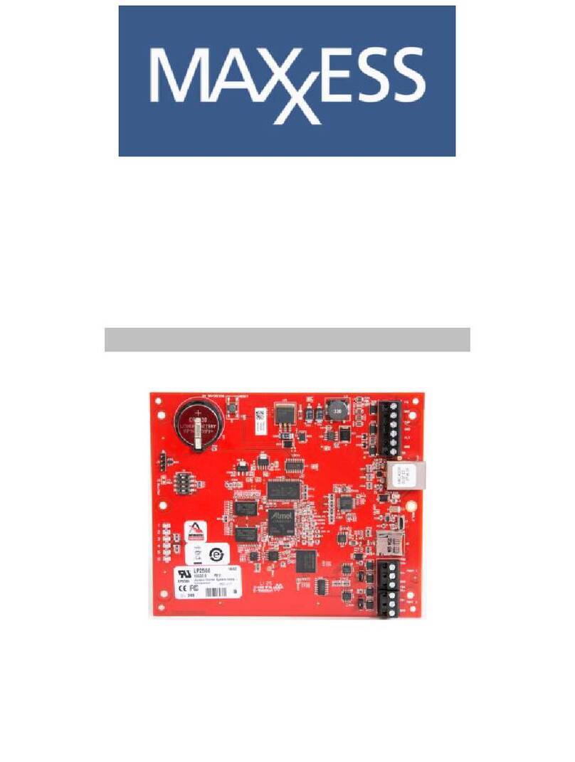 maxxess eMAX-LP2500 Manuel utilisateur