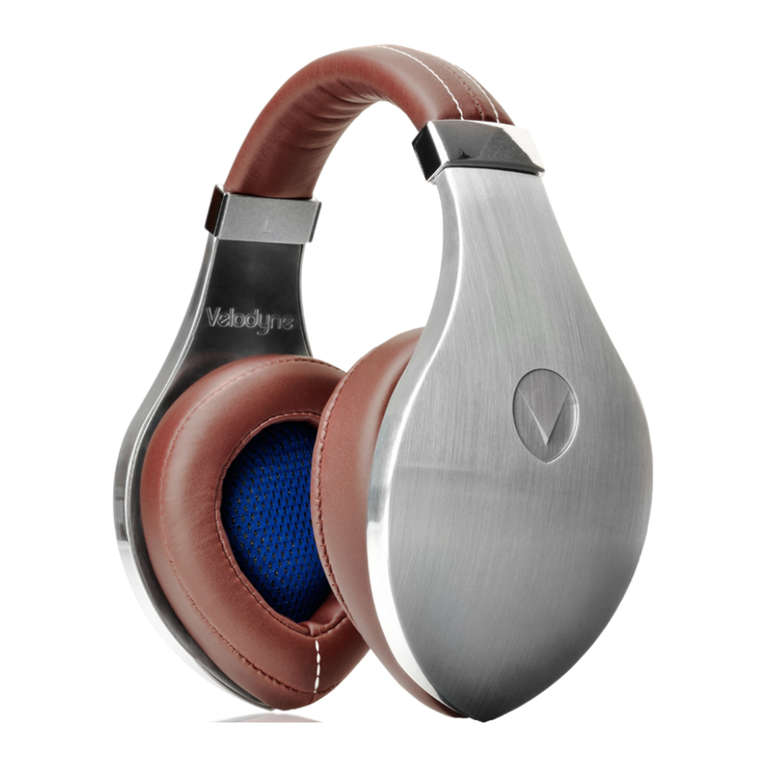 Velodyne vTrue Manuel utilisateur