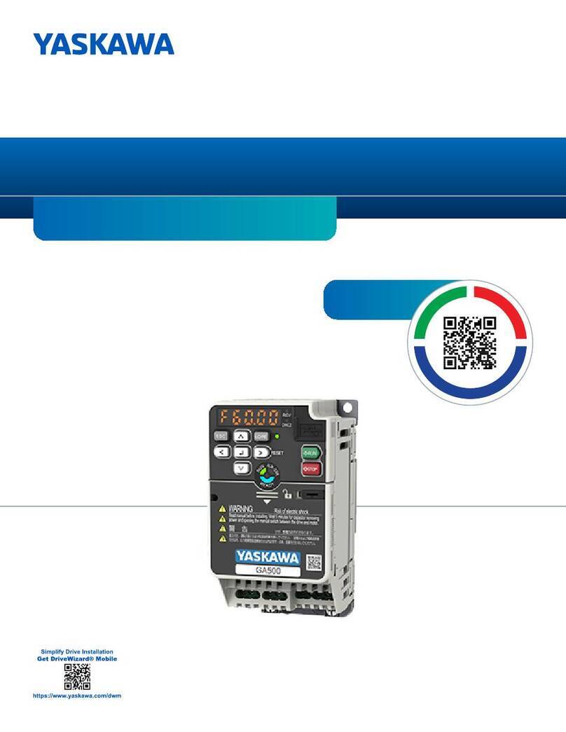 YASKAWA GA500 series Mode d'emploi