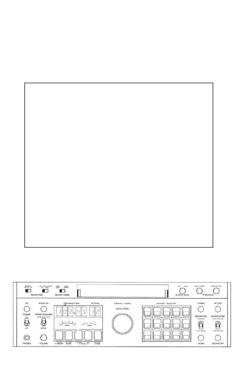 Lost Audio B-DAB-760 Manuel utilisateur