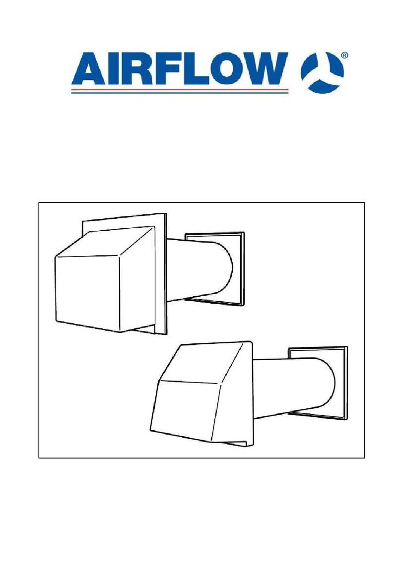 Airflow 100mm Wallvent Manuel utilisateur