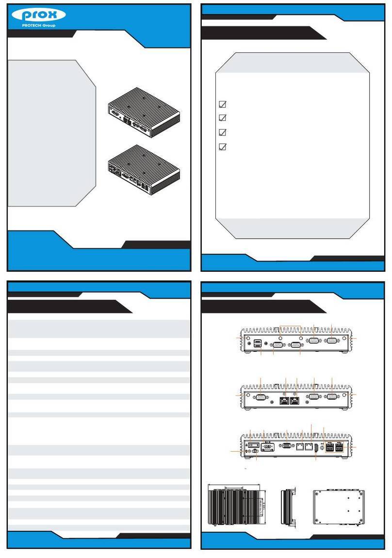 protech prox BS-E097 Manuel utilisateur
