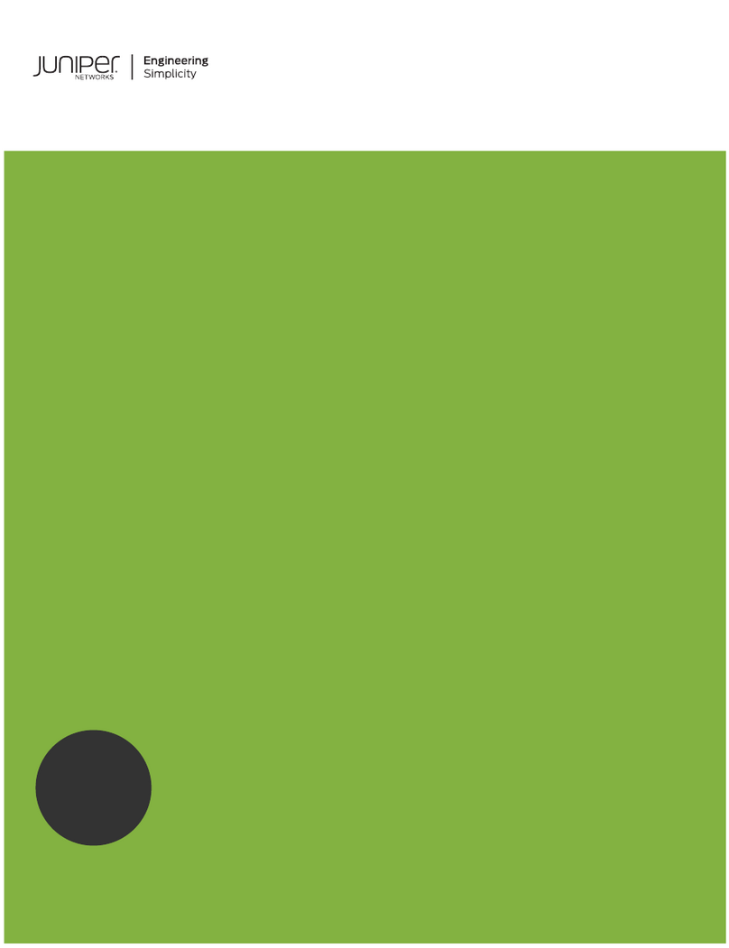 Juniper SRX5400 Manuel de service Juniper SRX5400 Manuel de service