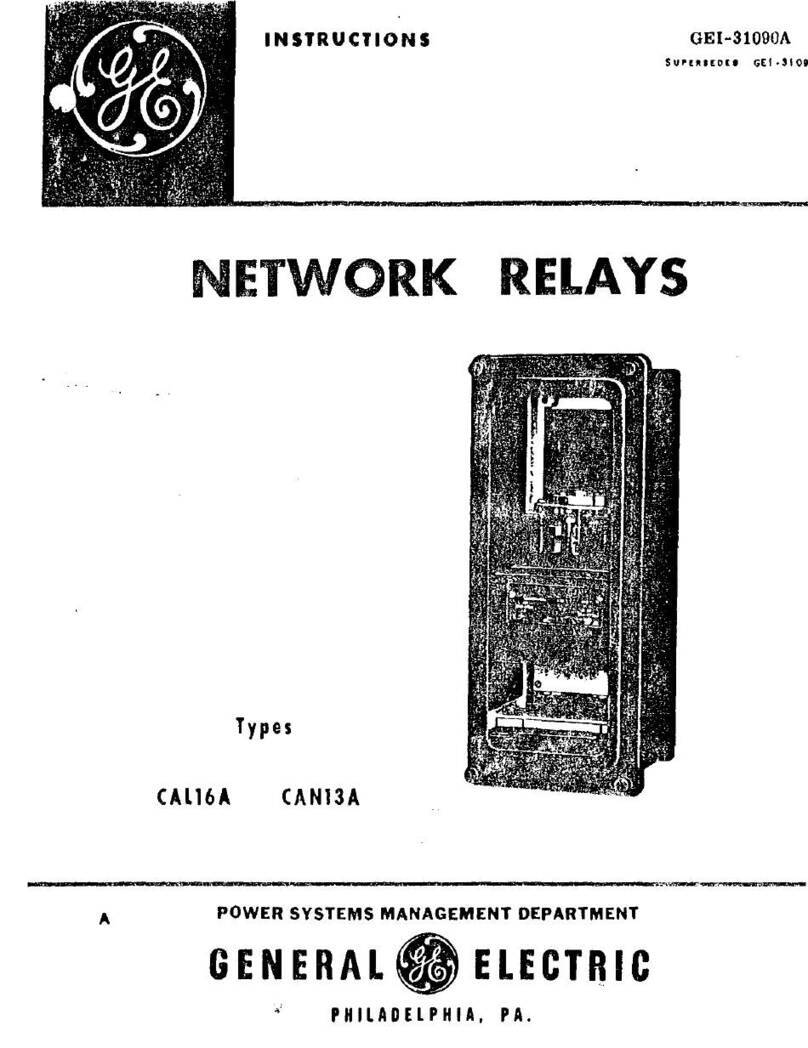 GE CAL16A Manuel utilisateur